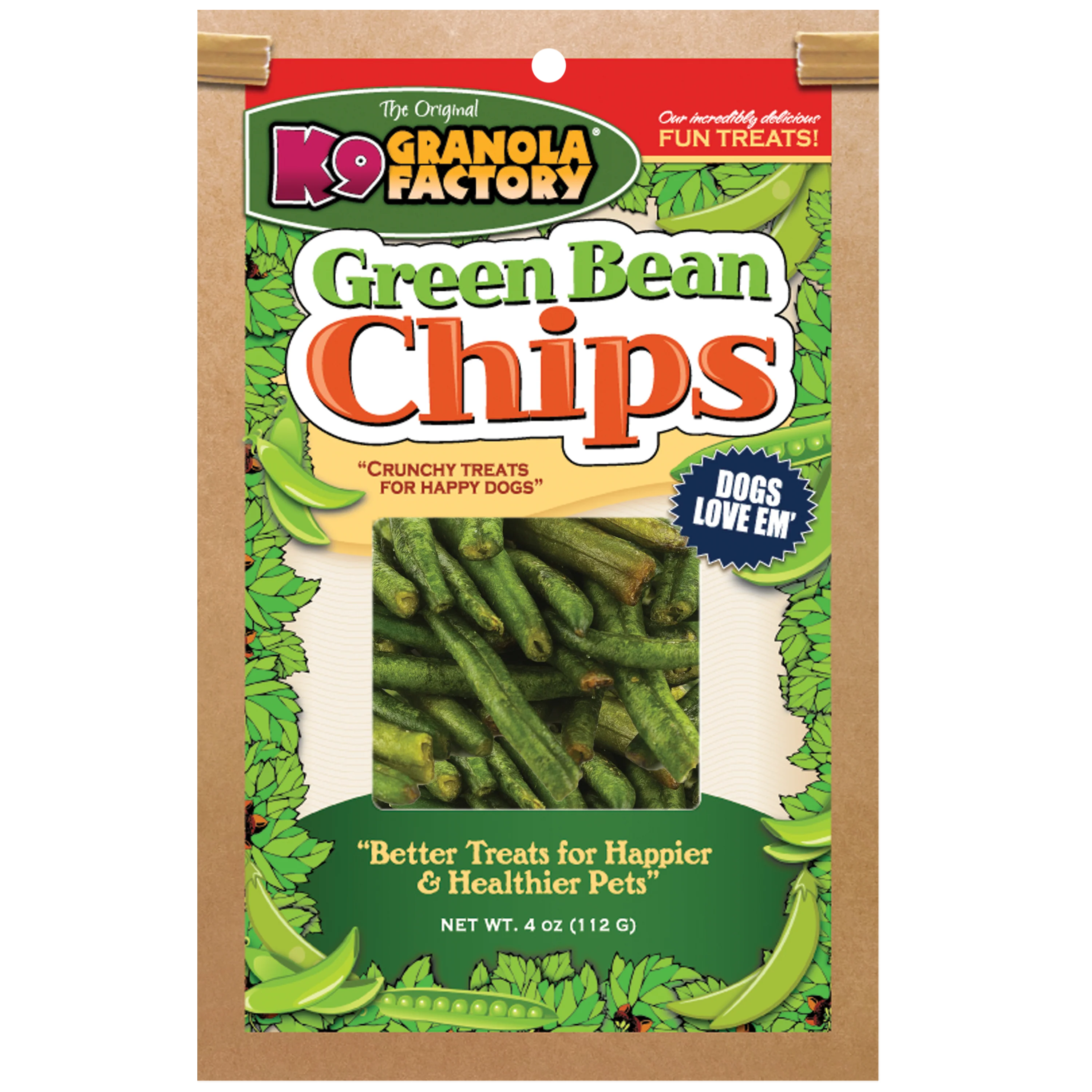 K9 Granola Factory Green Bean Chips