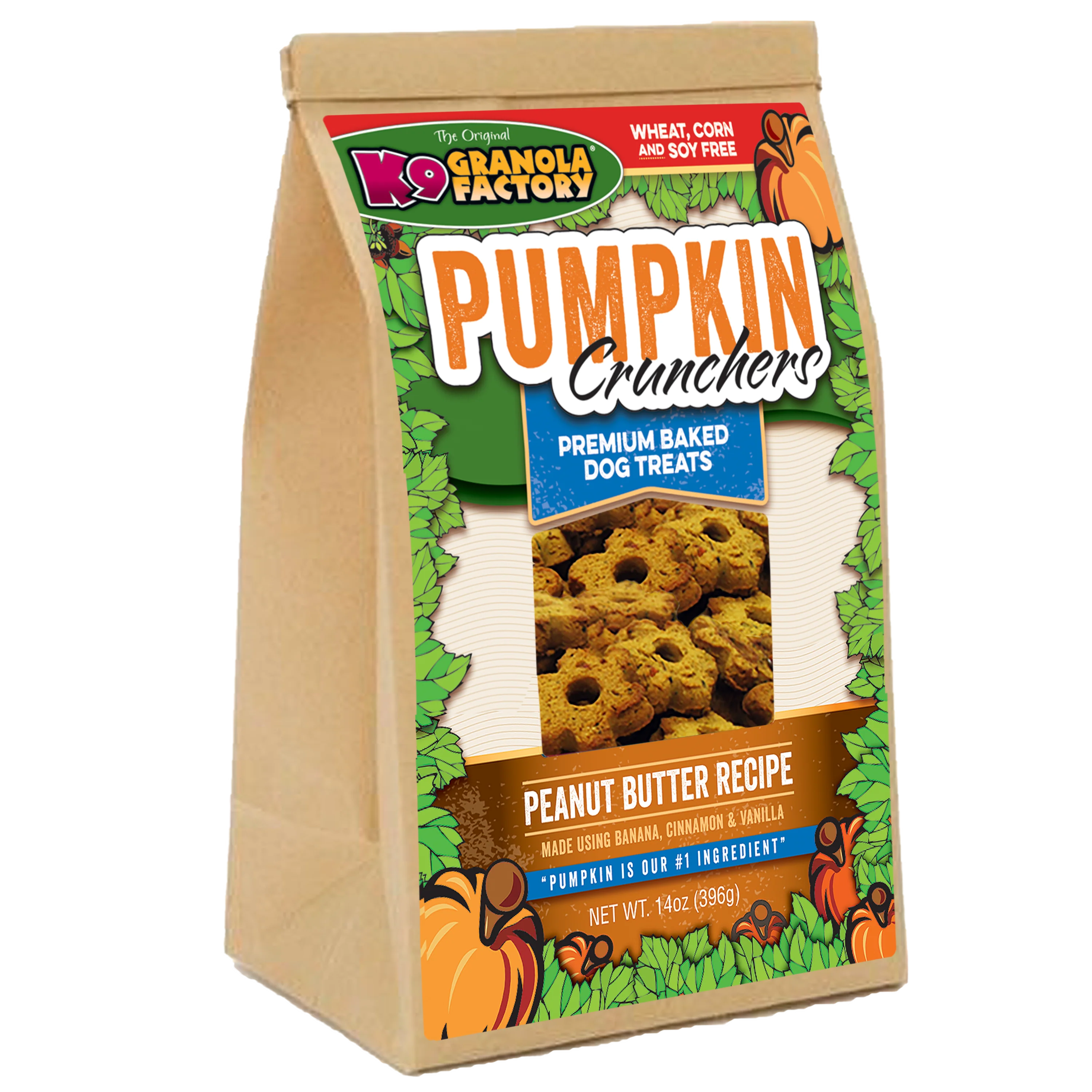 K9 Granola Factory Pumpkin Crunchers Peanut Butter Formula