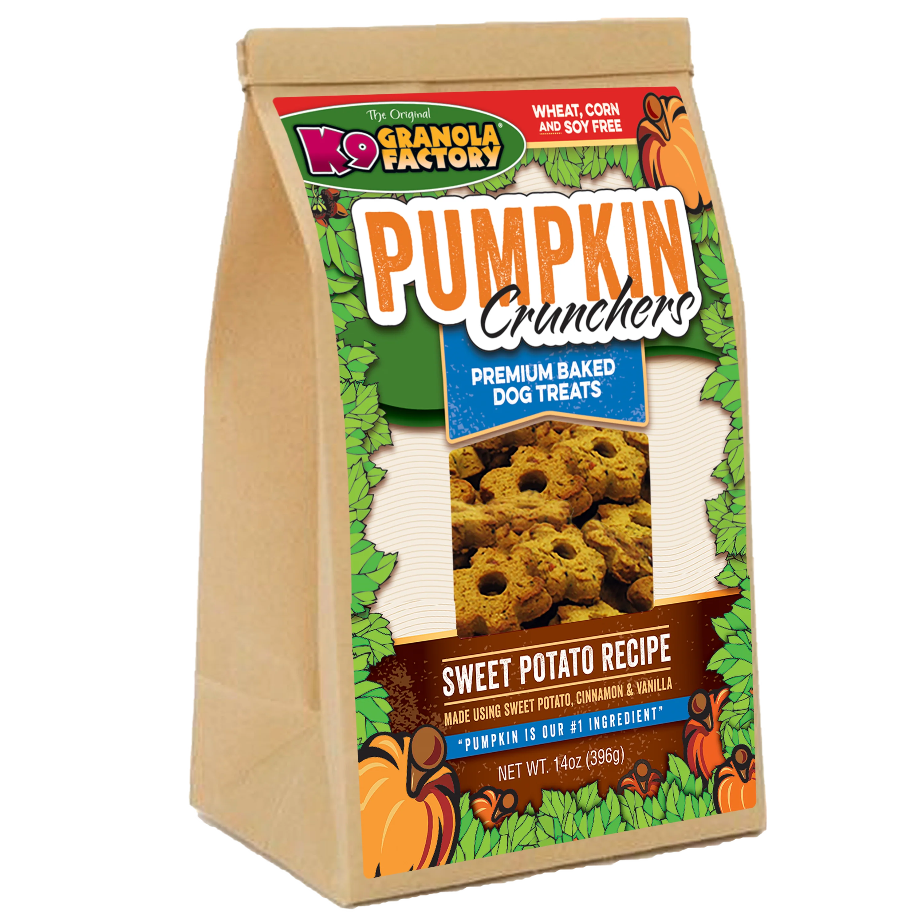 K9 Granola Factory Pumpkin Crunchers Sweet Potato Formula