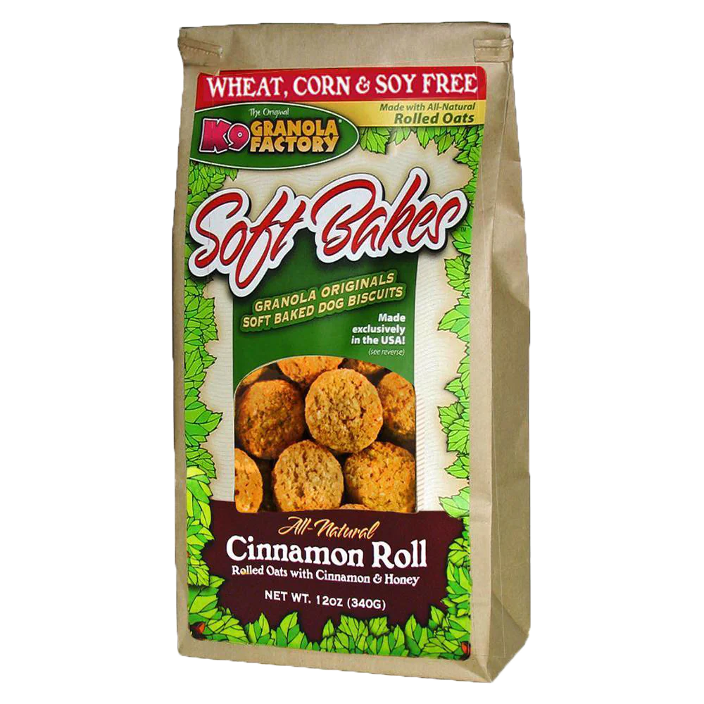 K9 Granola Factory Soft Bakes Cinnamon Roll Formula