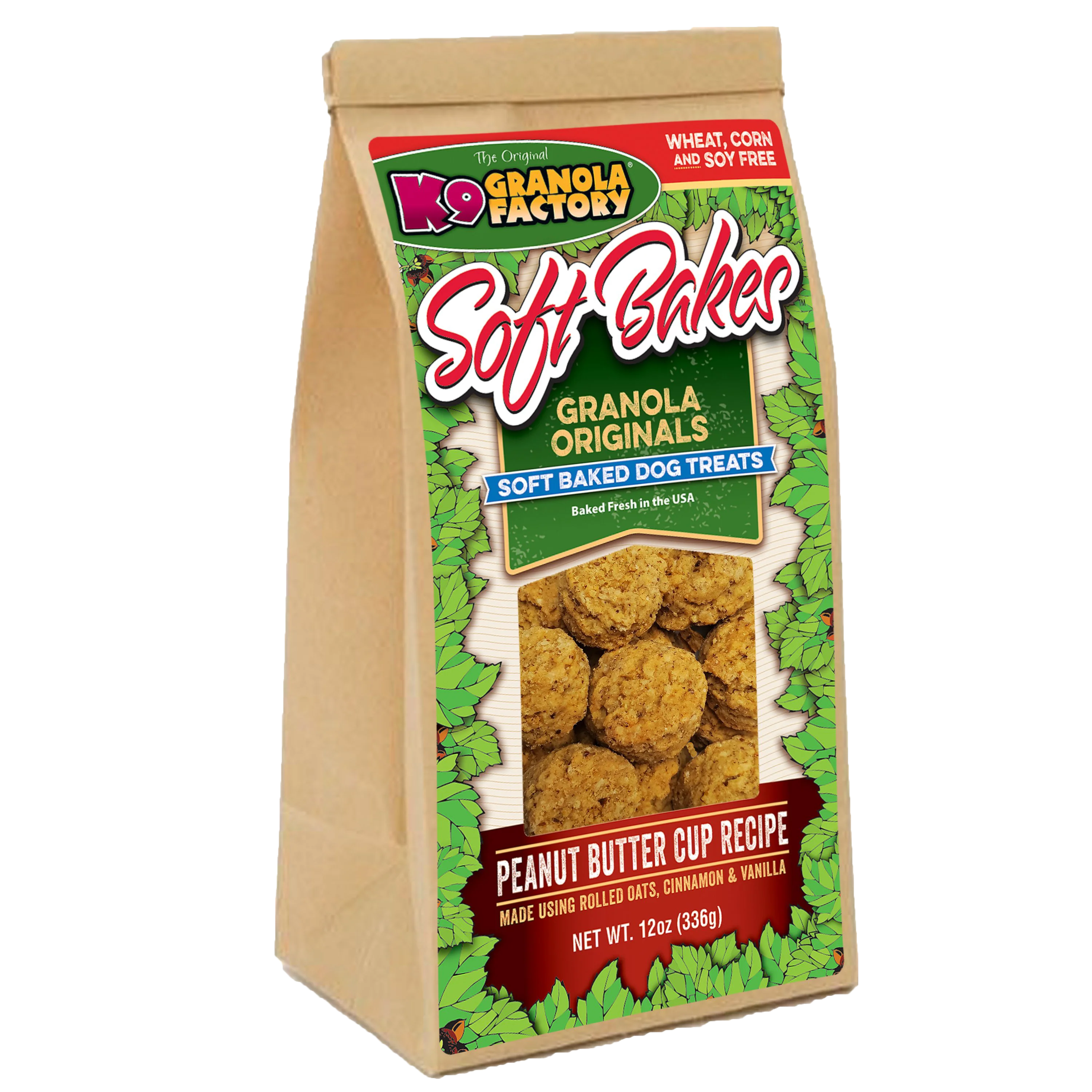 K9 Granola Factory Soft Bakes Peanut Butter Cup Formula