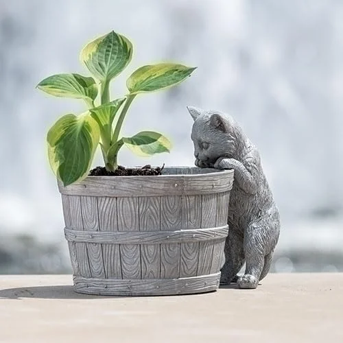 KITTEN BUCKET PLANTER