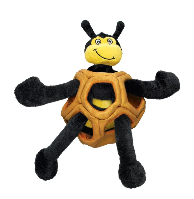 KONG Puzzlements Bee Dog Toy Size Small 12 Inch