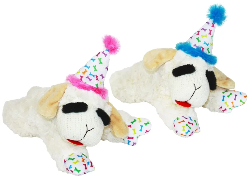 Lamb Chop with Birthday Hat, 10.5"