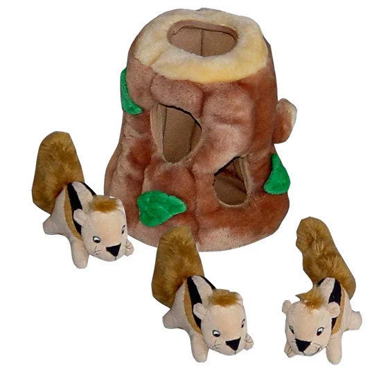 Large Hide A Squirrel Puzzle Dog Toy