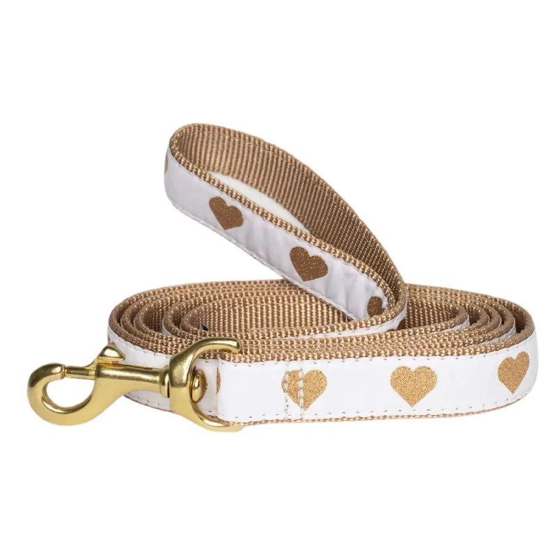 Leash | Hearts of Gold White