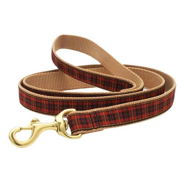 Leash | New Red Plaid