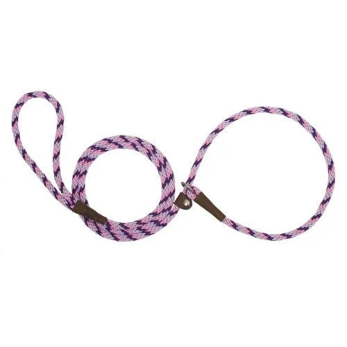 Lilac Large Mendota British Style Slip Lead 1/2 x 6 Ft