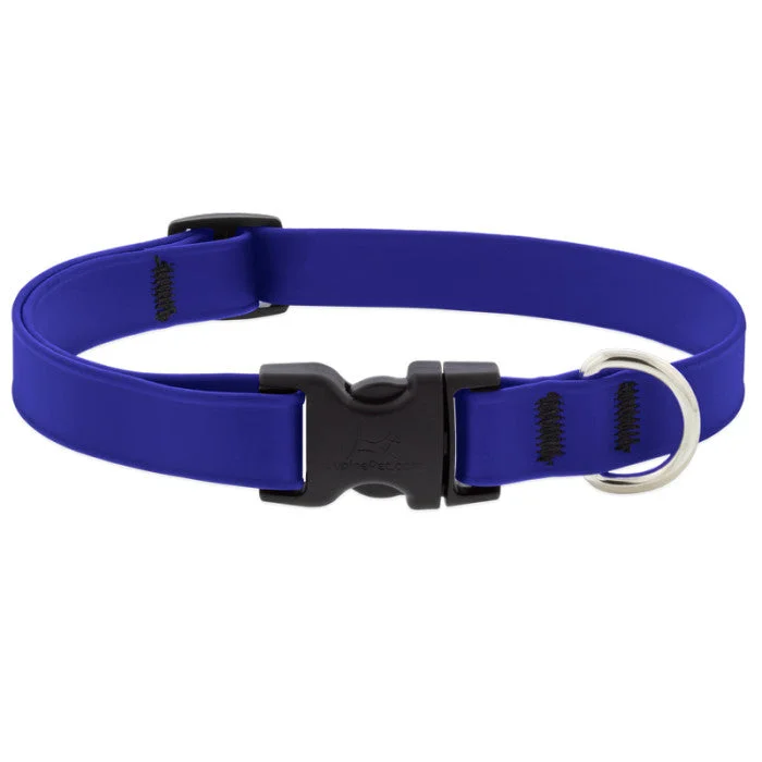 LUPINE WATERPROOF 3/4in TRUE BLUE COLLARS & LEASH