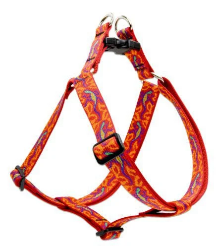 Lupine GoGo Gecko Step-In Large Dog Harness 1 Inch Wide