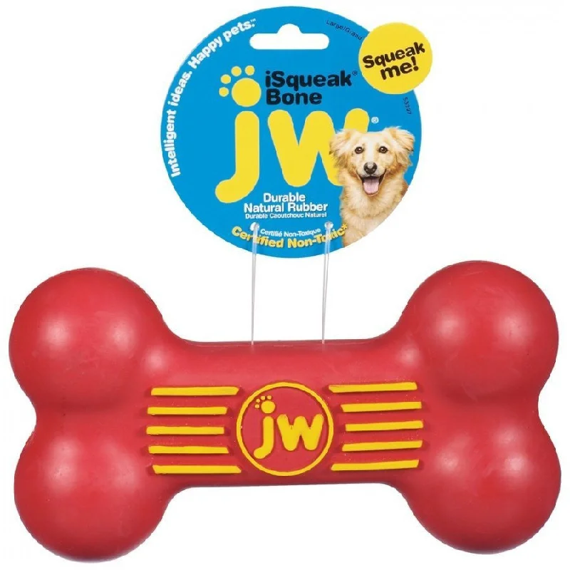 Medium JW Pet iSqueak Bone Dog Toy