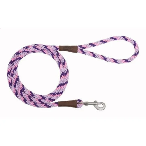 Mendota Lilac Snap Leash 1/2 x 6 Ft