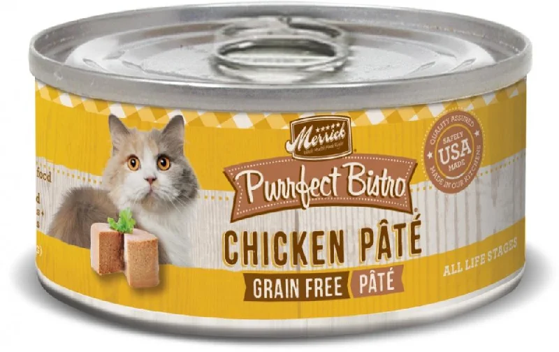 Merrick Purrfect Bistro Chicken Pate Grain Free Canned Cat Food