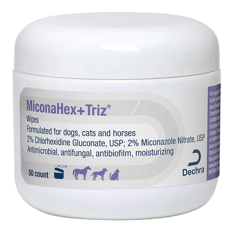 MiconaHex+Triz Wipes, 2.25" round, 50 ct jar