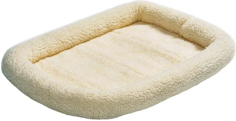 Midwest Quiet Time Natural Fleece Pet Bed (36 x 23 inch)