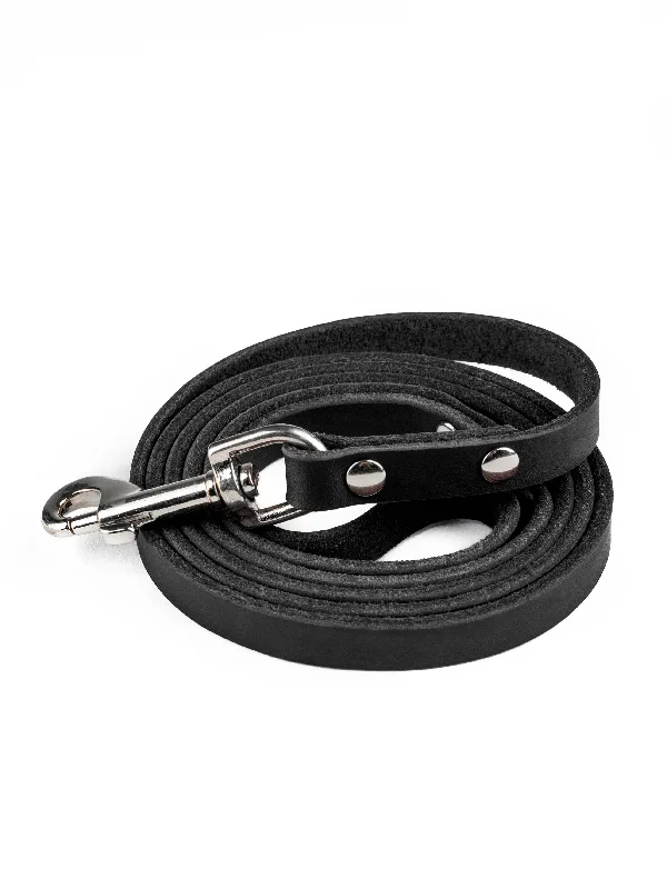 Mighty Paw - Leather Dog Leash (Distressed)