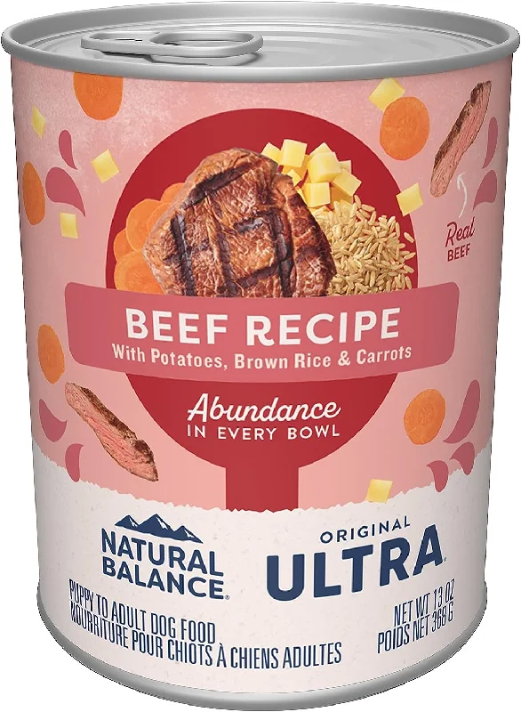 NATURAL BALANCE DOG PREMIUM BEEF FORMULA 13z