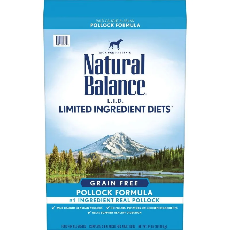 Natural Balance L.I.D. Limited Ingredient Diets Grain Free Pollock Recipe Dry Dog Food