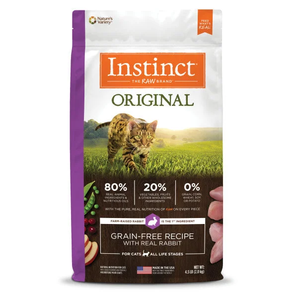 Nature's Variety Instinct Original Rabbit Recipe Dry Cat Food