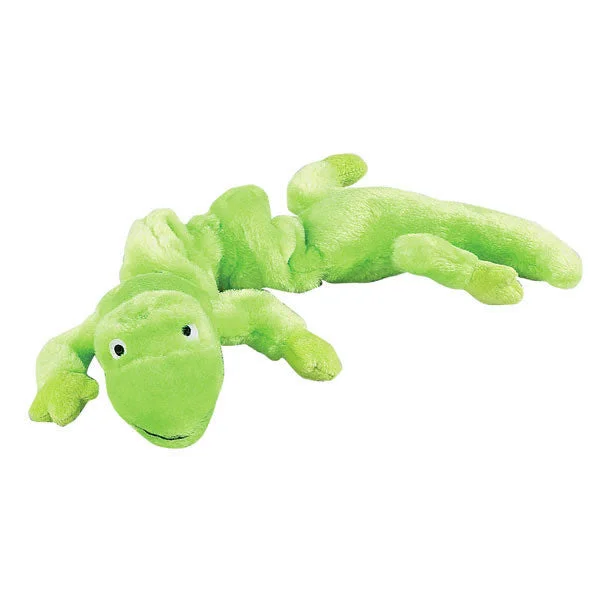 Neon Green Bungee Gecko Dog Toy