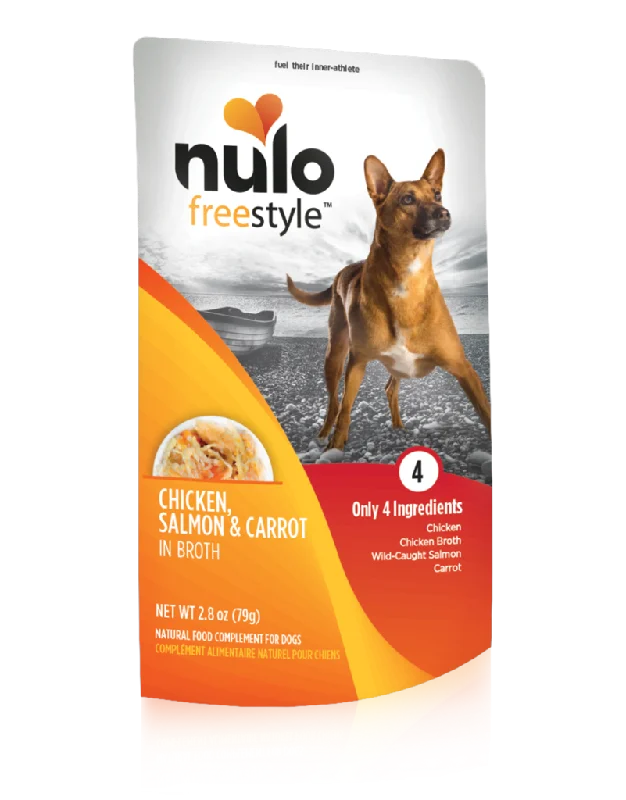 Nulo FreeStyle Chicken, Salmon & Carrot in Broth Recipe for Dogs