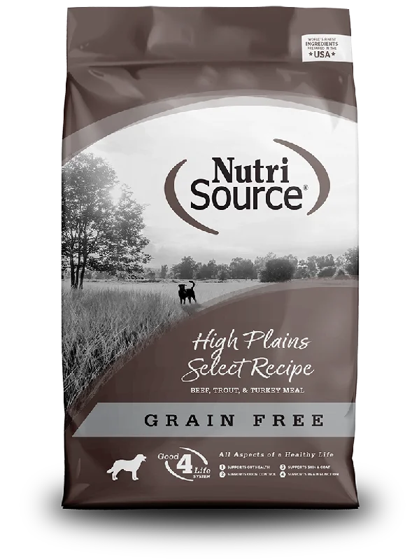 NutriSource® Grain Free High Plains Select Recipe Dog Food