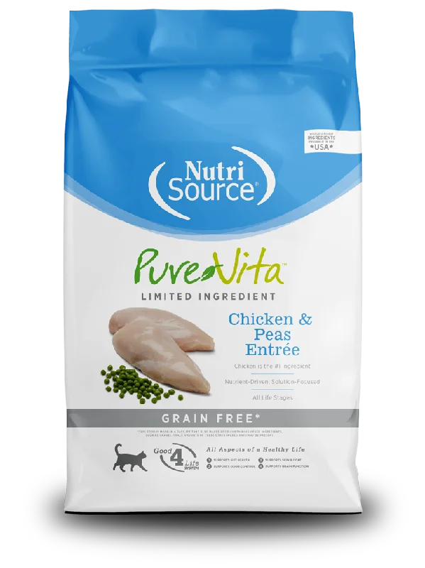 NutriSource® PureVita™ Limited Ingredient Grain Free Chicken & Peas Entrée Cat Food