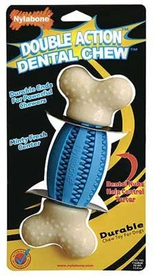 Nylabone Double Action Dental Chew Football