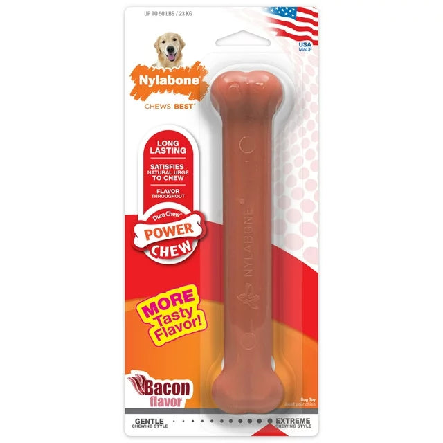 NYLABONE GIANT CHEW - BACON