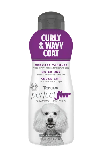 Tropiclean Perfect Fur™ Curly & Wavy Coat Shampoo For Dogs