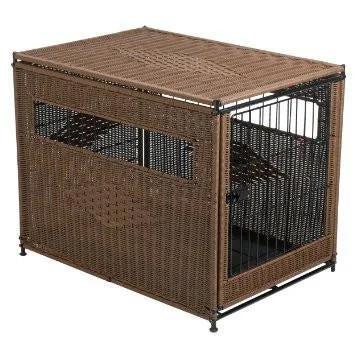 Pet Residence Rhino Wicker Dog Crate