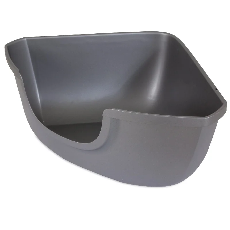 Petmate Open Corner Litter Pan