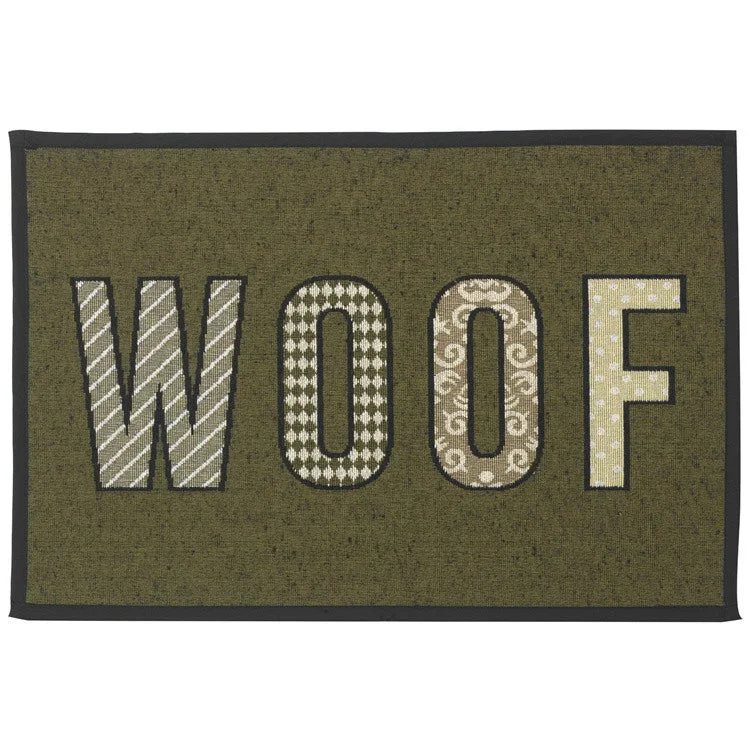 PetRageous Woof Pet Placemat