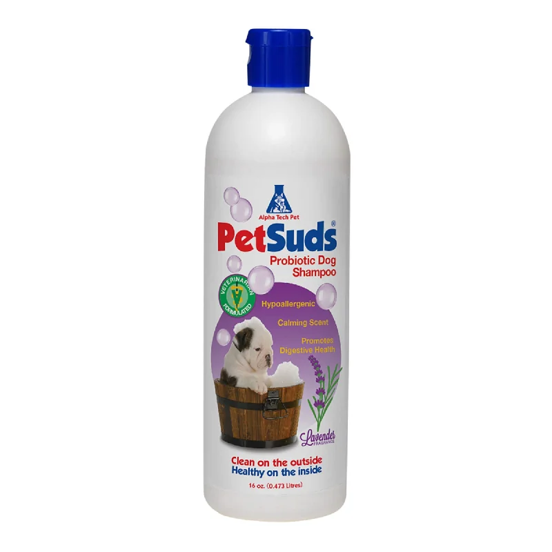 PetSuds Probiotic Pet Shampoo, 16 oz