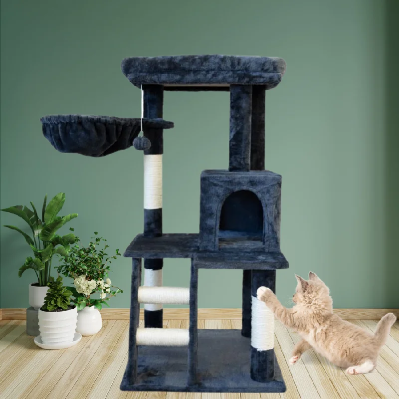 100cm Luna Premium Cat Tree With Large Bed