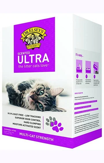 Dr. Elsey's Precious Cat Ultra Scented Clumping Clay Cat Litter