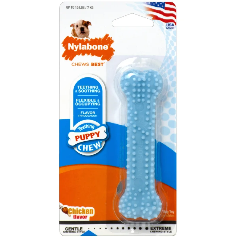 NYLABONE PUPPY FLEXIBLE DENTAL CHEW PETITE