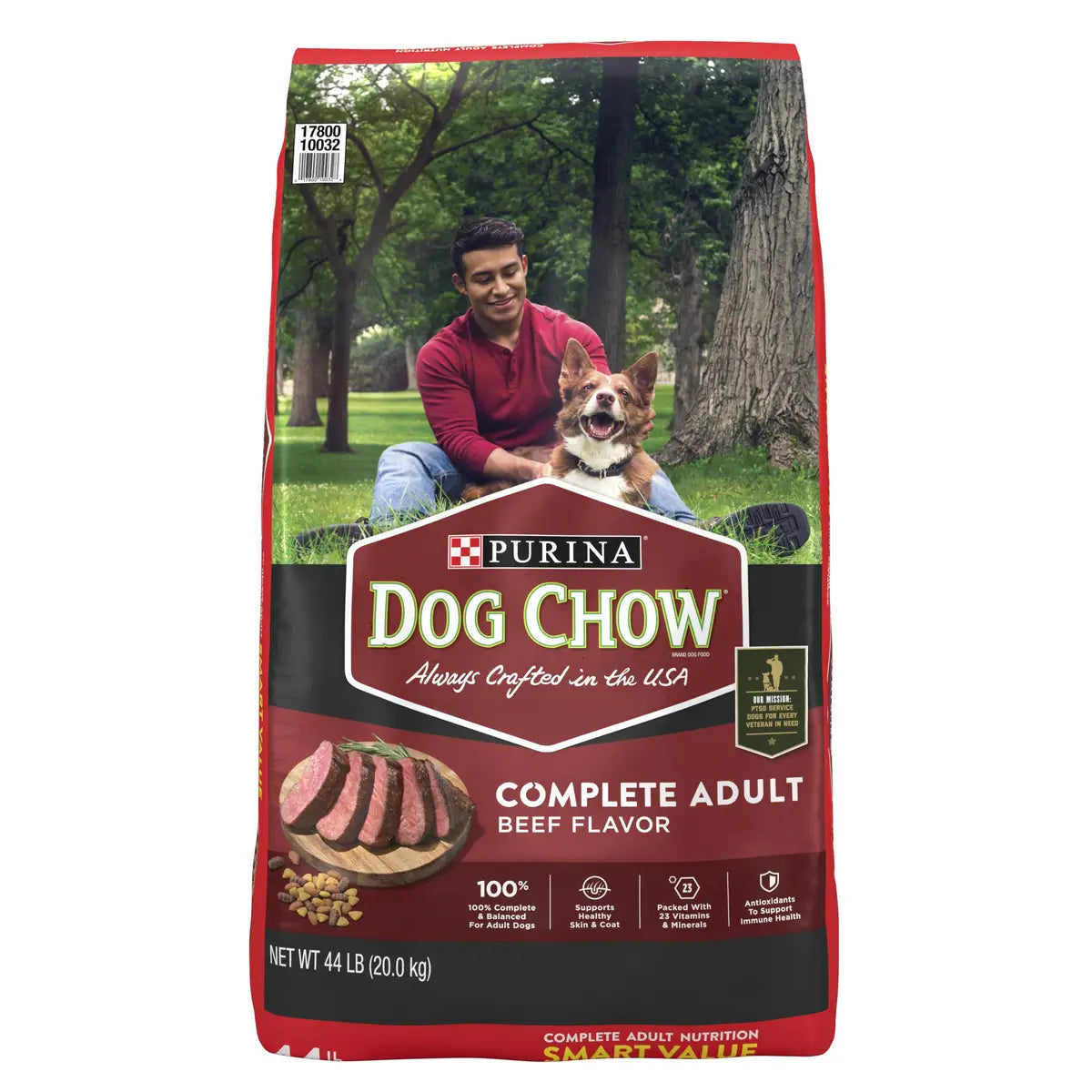 PURINA DOG CHOW BEEF 44#