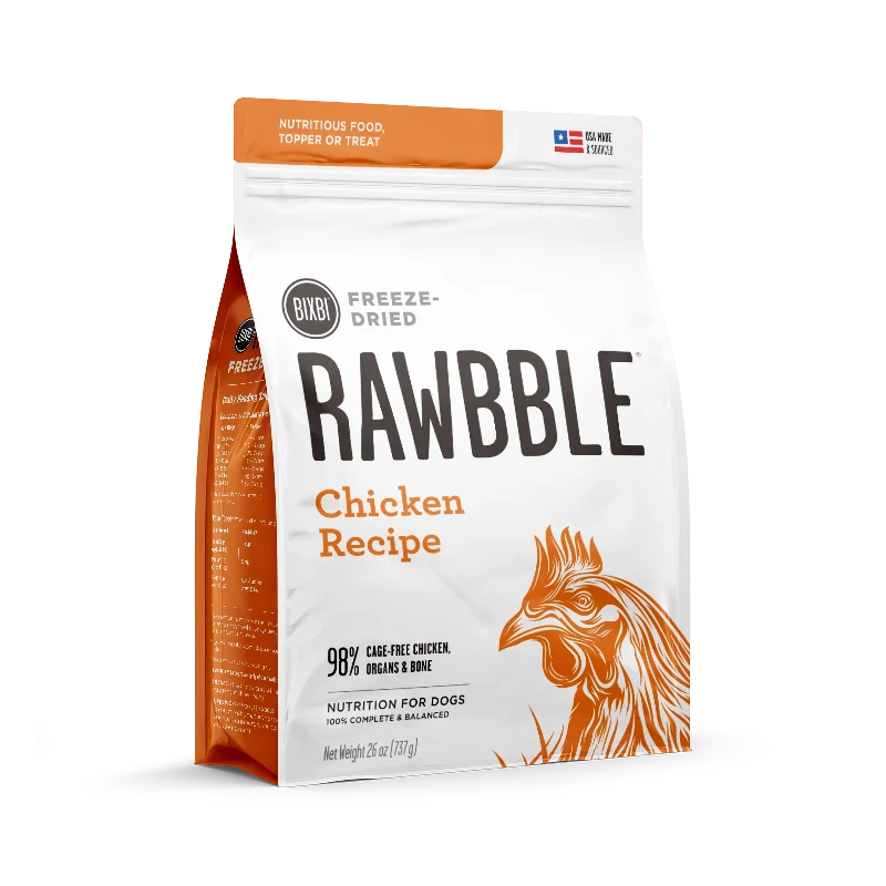 RAWBBLE® FREEZE DRIED DOG FOOD - CHICKEN RECIPE