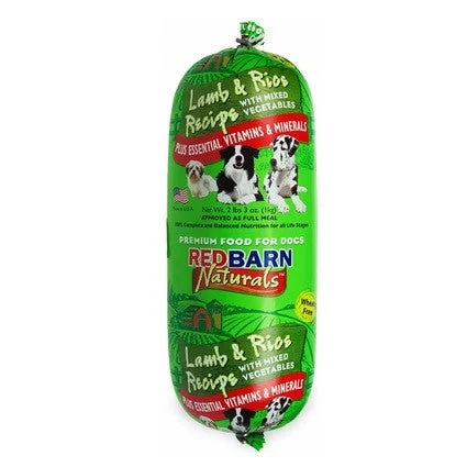 Redbarn Lamb And Rice Dog Food Roll 10oz