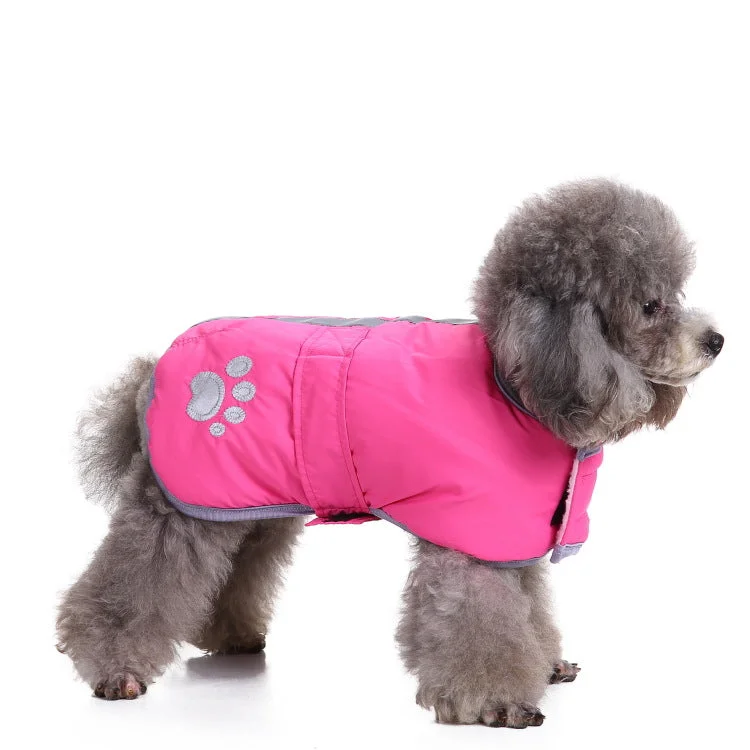 Reflective Dog Cotton Clothes Winter