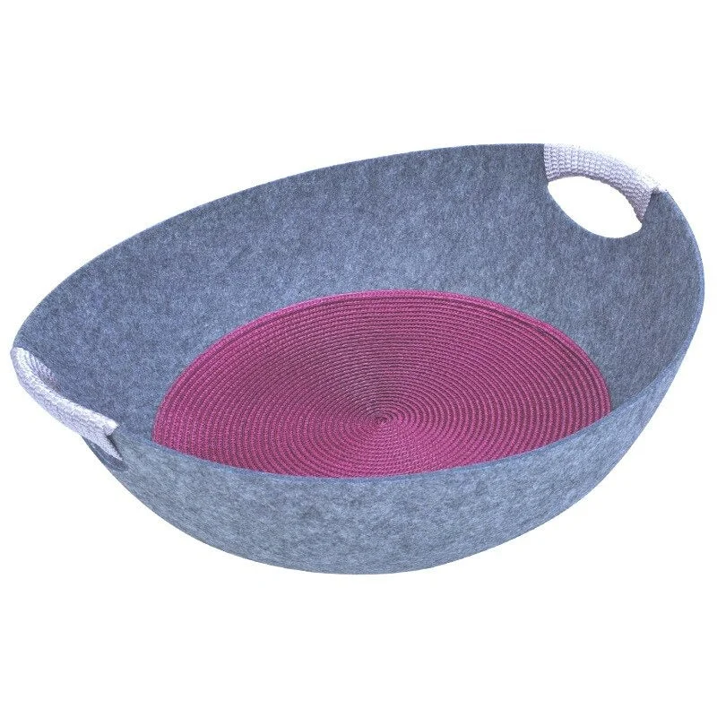 Removable  Mat Cat Pot Bed