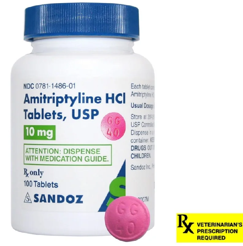 Rx Amitriptyline HCl Tablets