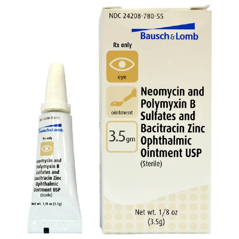 Rx Neo/Poly/Bac Ophthalmic Ointment, 3.5gm