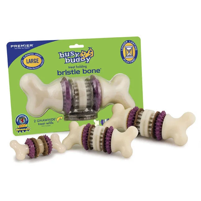 Small Premier Bristle Bone Dog Chew Toy