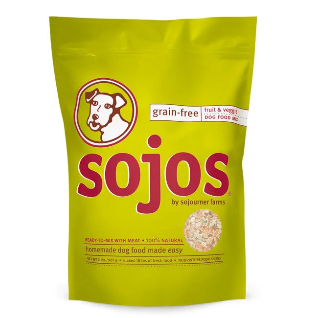 Sojos Grain Free Dog Food Mix 2lb