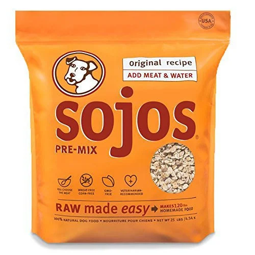 Sojos Original Freeze Dried Raw Dog Food 25lb