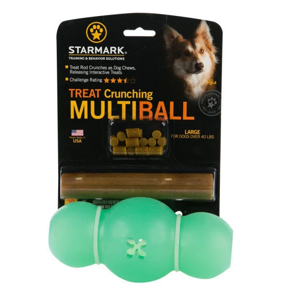 Starmark Medium Treat Crunching Multi Ball Dog Toy