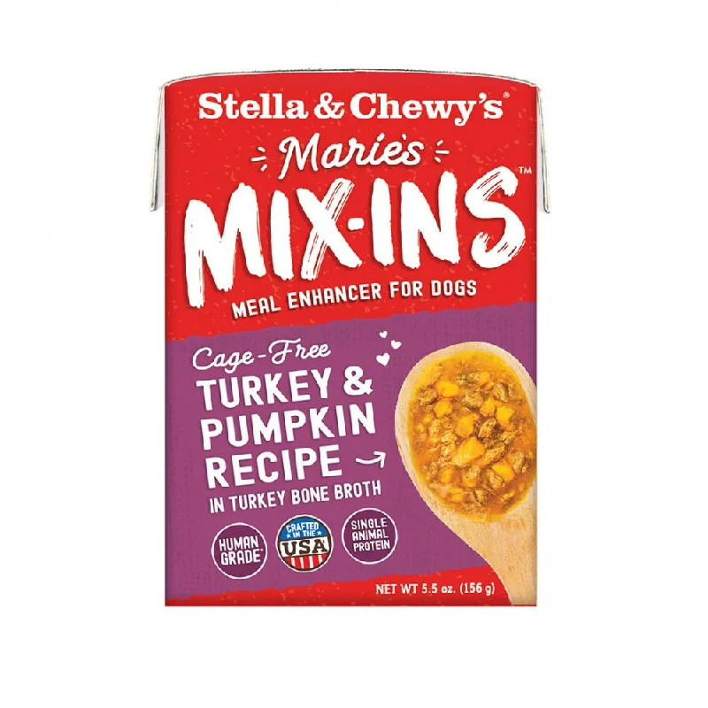 Stella & Chewy's Marie's Mix-Ins Cage Free Turkey & Pumpkin Recipe Dog Food Topper