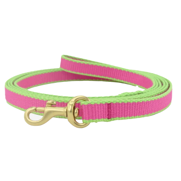 Teacup Leash | Bright Pink & Lime